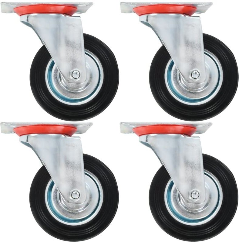 Lenkrollen 4 Stk. 100 mm Vidaxl