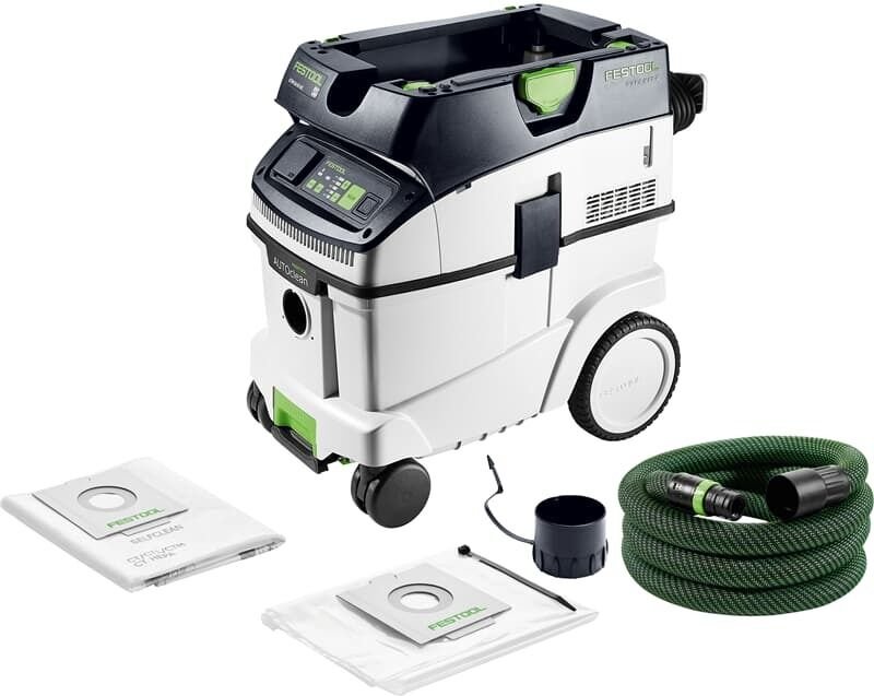Absaugmobil cleantec ctm 36 ei ac, autoclean inkl Hauptfilter Filtersack - Festool