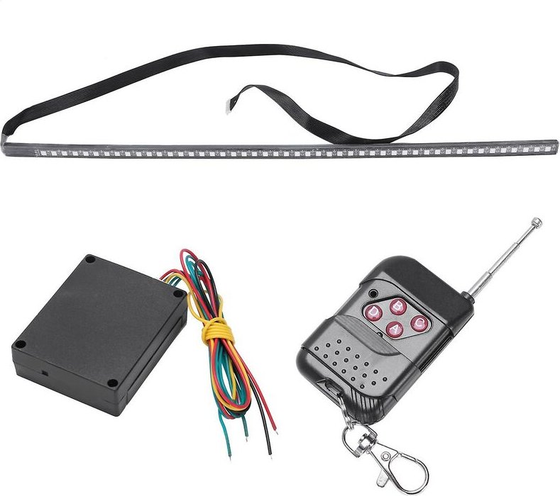 Woosien - 56 cm 48 led wasserdichtes Autolicht