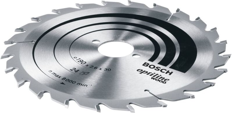 Pro Holz KSB,190x2.6x30mm,T24 - 2608640615 - Bosch