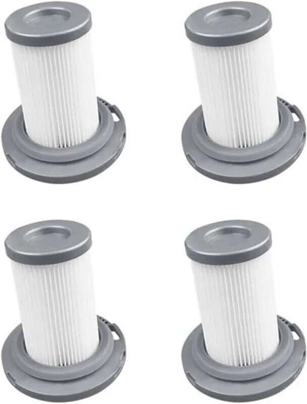 4-teiliger Staubsaugerfilter-Ersatzfilter für Rowenta X-Force Flex 8.60 Akku-Staubsauger ZR009005
