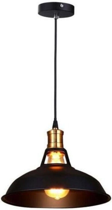 Vintage Industrial Kronleuchter E27 Lampe Deckenleuchten Stoex Retro Lampenschirm für Küche Esszimmer Wohnzimmer Schlafz...