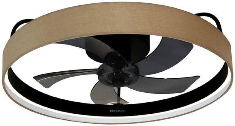 Deckenventilator mit Licht EnergySilence LampAero 650 Beige Design - Cecotec