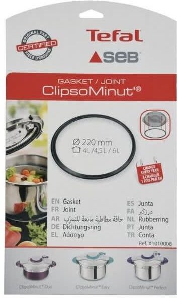 Dichtung clipso minut' 4l/4,5l/6l x1010008 für Cocotte SEB