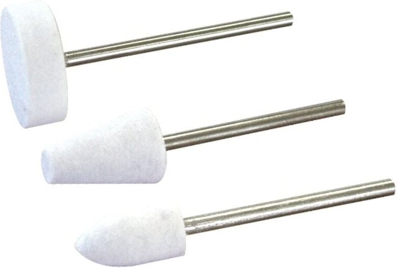 3 Polierfilze auf Stange MAXICRAFT