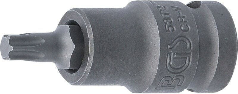 Kraft-Bit-Einsatz Länge 55 mm Antrieb Innenvierkant 12,5 mm (1/2') T-Profil (für Torx) T40