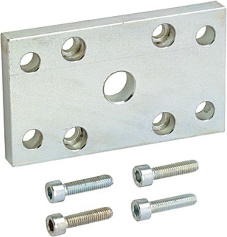 Riegler - Front- oder Bodenflansch, iso 15552, iso 21287, Kolben-Ø 32