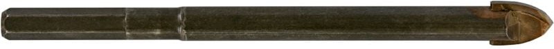 Thumbnail - Glasbohrer – HQ-Hartmetalleinsatz – Verstärkter zylindrischer Schaft Ø6 mm x 115 mm - Tivoly