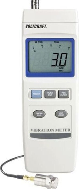 Voltcraft - VBM-100 Vibrationsmessgerät ± 5 %