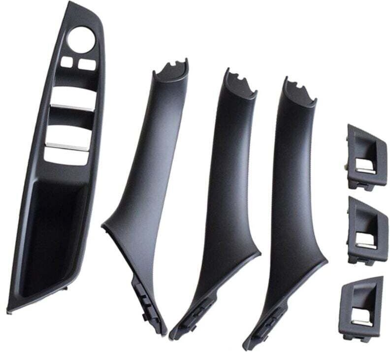 Für 5er BMW F10 F11 520D 525D 530D 535I LHD Türgriffadapter für den Innenraum (Schwarz)