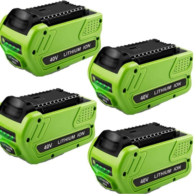 4 x 8Ah 40V Akku Für Greenworks G-MAX 40V 29462 29472 22272 20302 29252 Li-Ion Akku