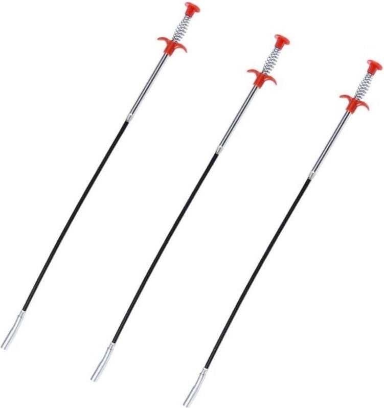 Stück Krallenklammern, 60 cm, flexible, leistungsstarke Krallenklammern mit Griffhaken, vier Krallen, gebogen, weit verb...