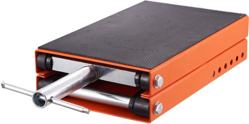 Mophorn - Scherenheber fürmotorräder,500 kg Tragkraft,breites Deck und Sicherheitsstift,95–350mm zentraler Kurbelständer...