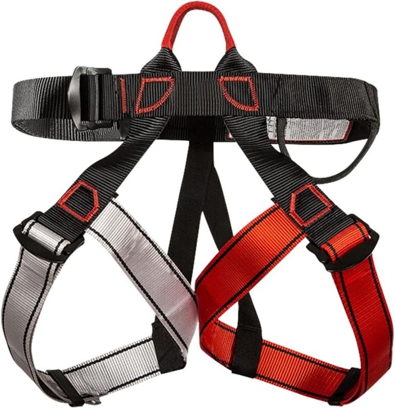 Klettergurt, Klettergurt, Führungsgurte Sicherheitsgurt für Bergsteigen, Klettern, Abseilen CE-zertifiziert