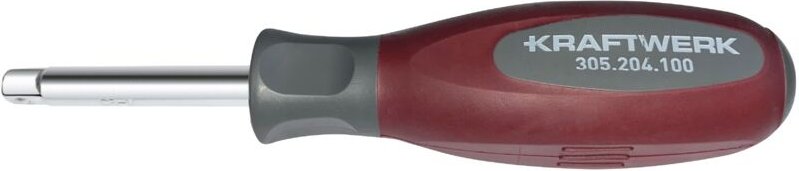 Steckgriff mit Vierkantheft, 1/4' ergokraft