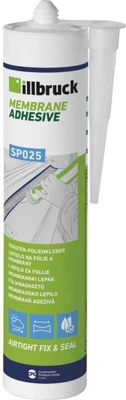 SP025 Fenster-Folienkleber Öko 310ml betongrau - Illbruck