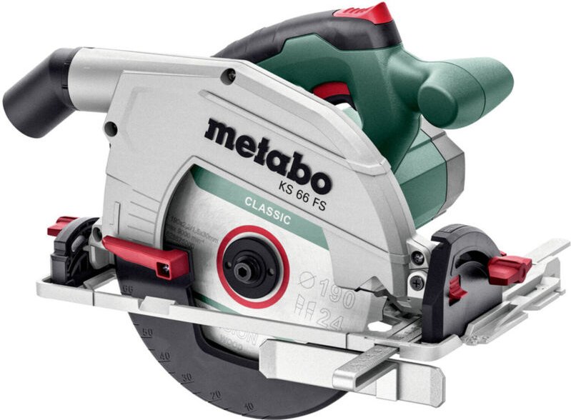 Metabo - Handkreissäge ks 66 fs, incl. Kreissägeblatt, Zubehör x