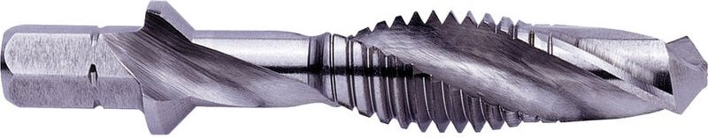 Exact - 05901 Kombigewindebohrer metrisch M3 0.5 mm Rechtsschneidend din 3126 hss 1 St.