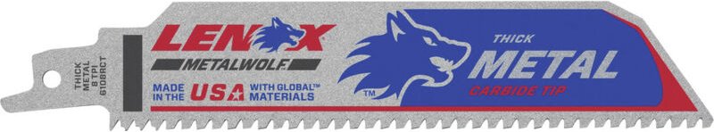 2014220 HM-Säbelsägeblatt Lazer ct für Metall 2mm 152x25x1,3mm Sägeblatt-Länge 152 mm 1 St. - Lenox