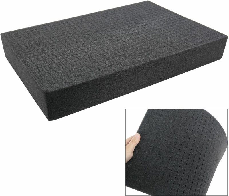 HMF - 1456 Rasterschaumstoff, Double-Size Würfelschaum, 345 x 550 mm 90 mm