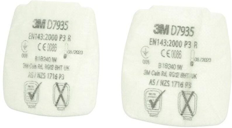 FP - 3M Partikeleinlegefilter-Set, 20 Paar, Filter: P3R 20 Stk