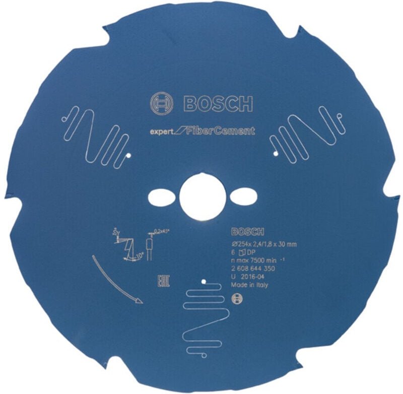 Kreissägeblatt Expert for Fibre Cement, 254 x 30 x 2,4 mm, 6 - Bosch