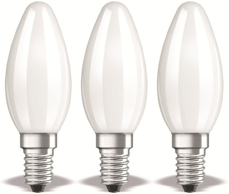 Osram - homelighting 4058075819375 led eek e (a - g) E14 Kerzenform 4 w = 40 w Warmweiß (ø x l) 35 mm