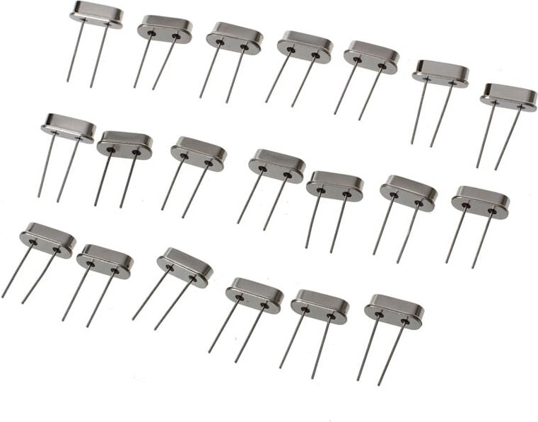 Tlily - 20pcs 16 MHz Quarz-Oszillatoren HC49S -49S Quarz mit niedrigem Profil rc pi fuer für