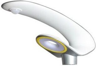 20W LED-Gartenlampe mit Solarpanel, Kaltweiß, Ein-/Ausschalter und PIR-Sensor, IP65 - V-tac