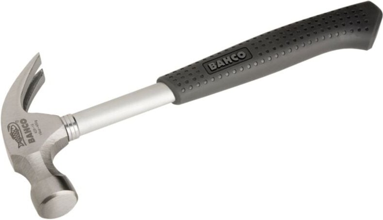 Bahco Klauenhammer mit Gummigriff und Stahlschaft 230 g