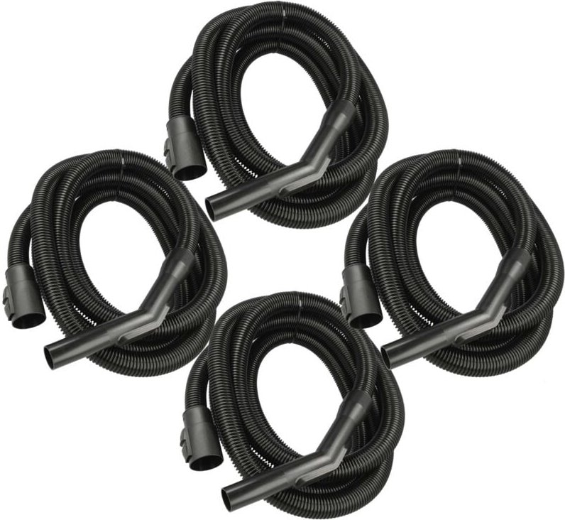 vhbw 4x Ersatz Schlauch kompatibel mit Kärcher WD 3 Battery Premium, .800 M eco ogic, Battery, 0,2 Staubsauger - Flexibe...