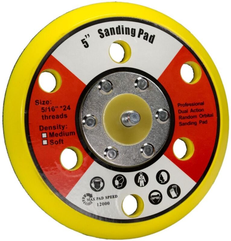 Klett Schleifteller 125mm Poliermaschine Polierpad Stützteller