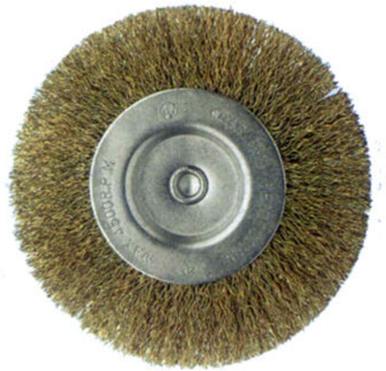 Rundbürste 50807 60 Brico Messing gewellter Draht - Bellota