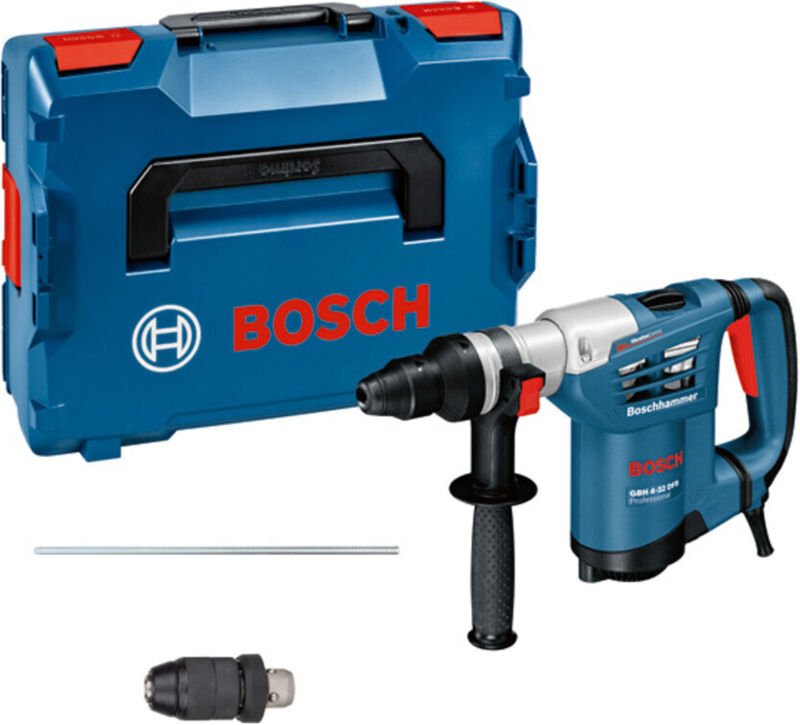 Bosch Bohrhammer gbh 4-32 dfr mit 900W und SDS-Plus im Set in l-boxx