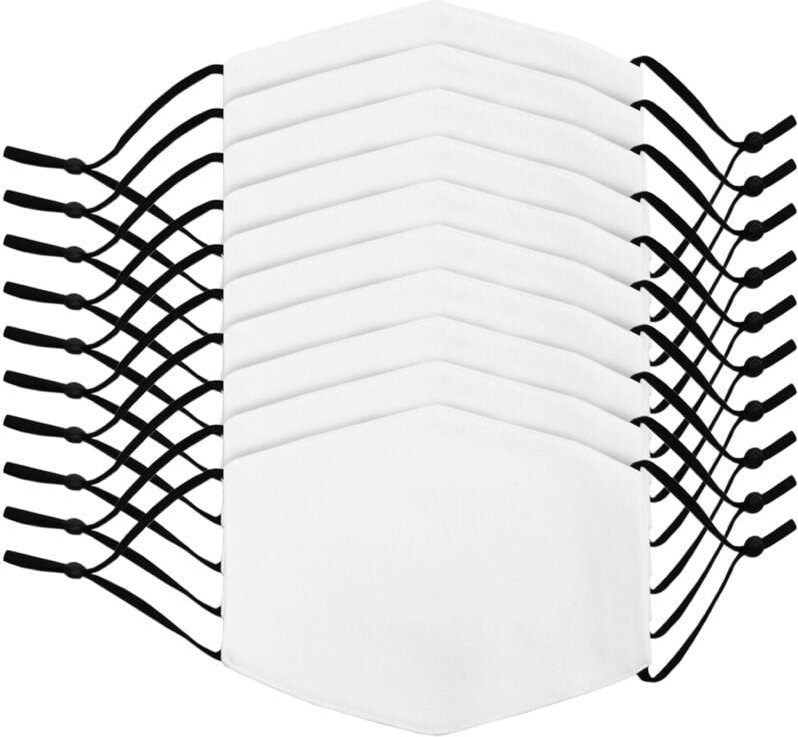 Monster Shop - 10 bedruckbare Gesichts-Mund-Nasen Maske Stoffmaske für Sublimationsdruck s m l