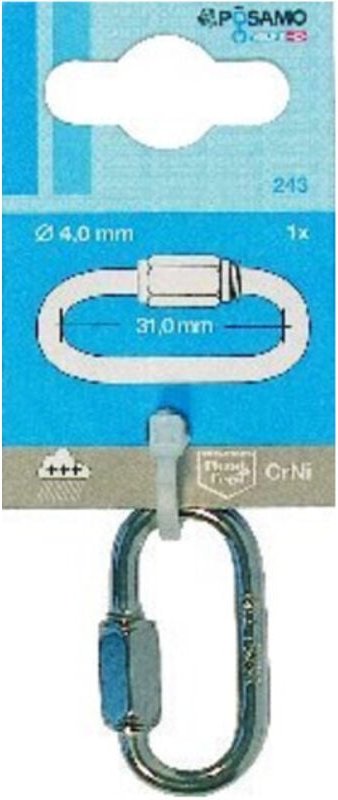 PÖSAMO Rapidglieder (SB) A4 6,0mm a 1 Stk.