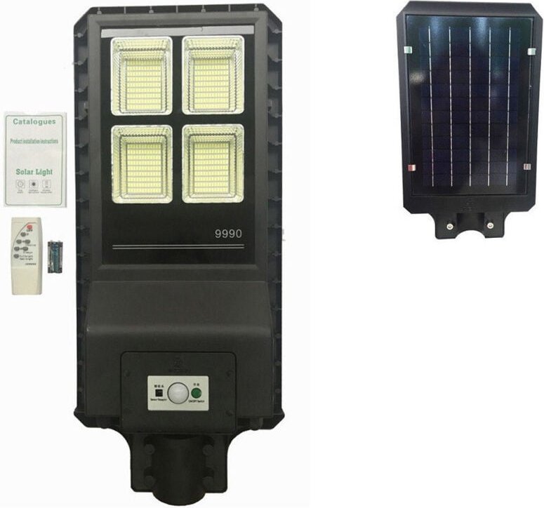 Trade Shop Traesio - Trade Shop - lampione stradale led 90 w solare photovoltaico 432 led mit telecomand -