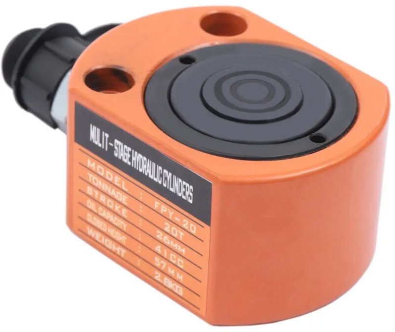 Hydraulischer Wagenheber, 20 Ton 41cc 360 Grad Mini Hydraulikheber Multiwirkender Hubzylinder, Hydraulische Hubzylinder ...