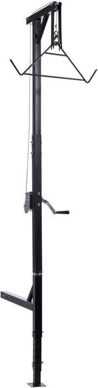 Mophorn Game Hoist mit Seilwinde & Gambrel, 181 kg Tragkraft, Lkw-Wildhebezeug mit 5,08 cm Empfänger, 360-Grad-Schwenksc...