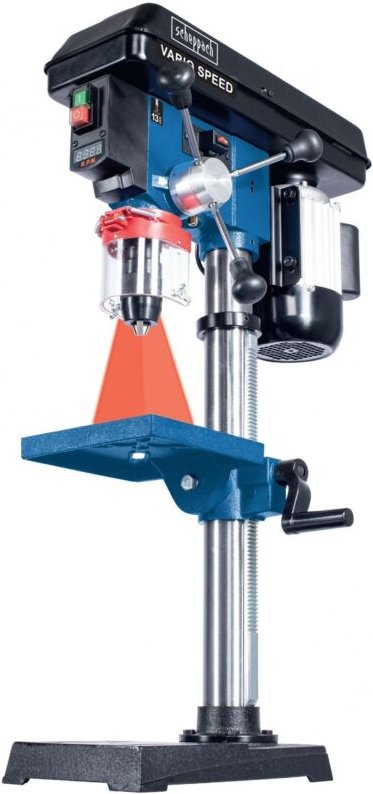 Scheppach - Säulenbohrmaschine DP19VARIO Tischbohrmaschine Standbohrmaschine