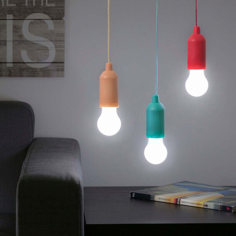 Thumbnail - Tragbare led Glühbirne mit Schnur Bulby Innovagoods