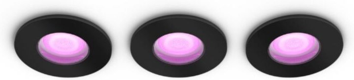 Philips hue xamento 3x5.7w 2000-6500k schwarz 3pcs - 32089500