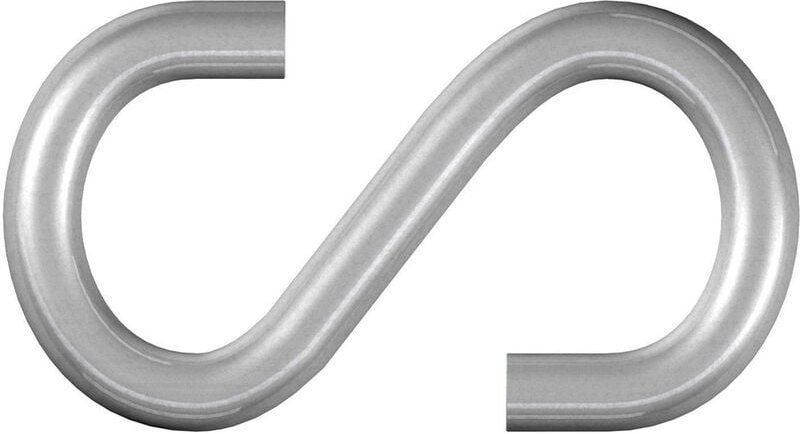 Dörner+helmer - 4810064 S-Haken ø 3 mm 24 mm Stahl galvanisch verzinkt 20 St.