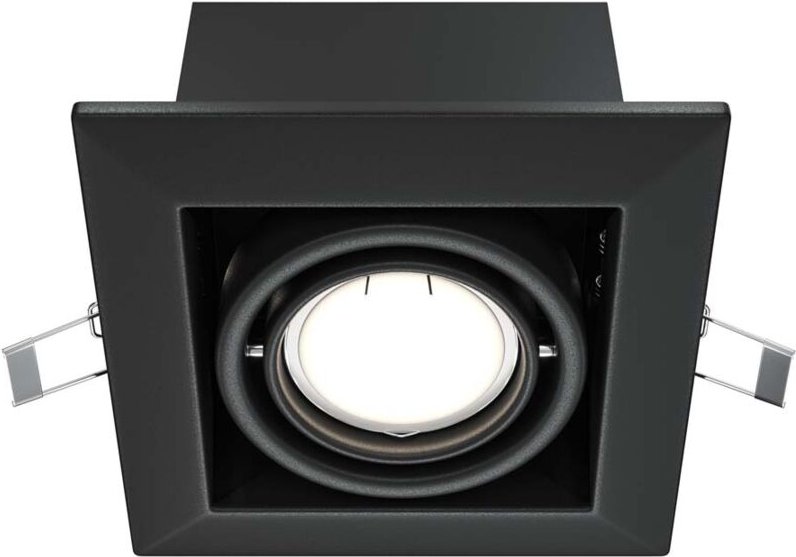 Thumbnail - Einbauleuchte Deckenspot Deckenleuchte Wohnzimmerlampe Schwarz 12,6x12,6 cm