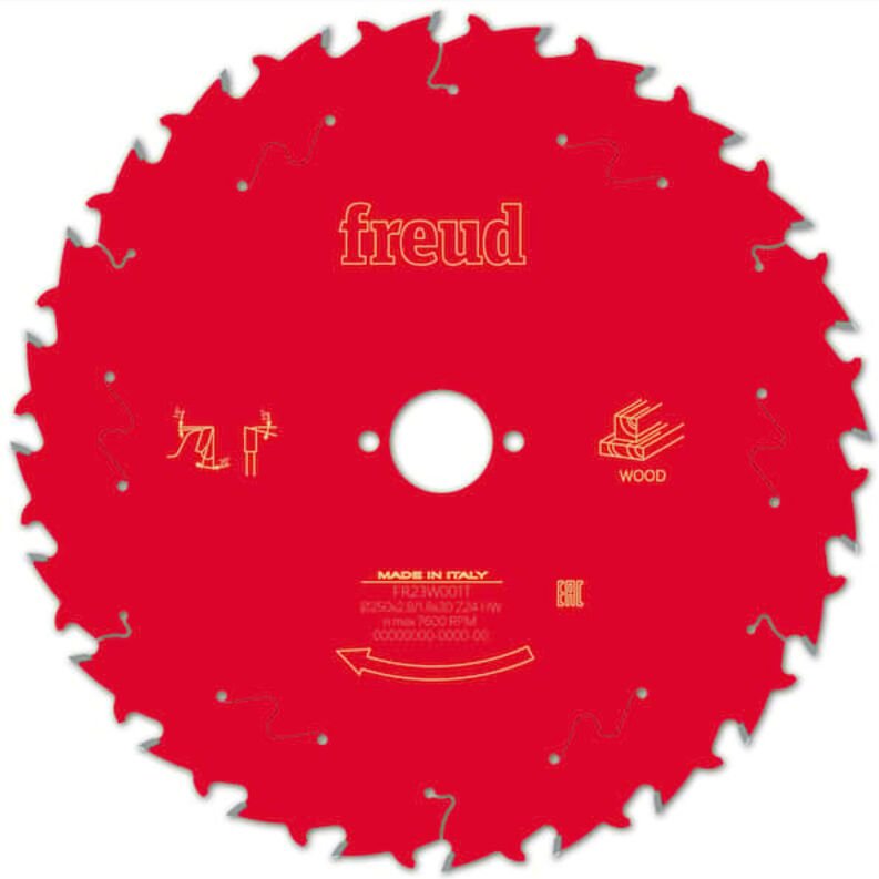 Thumbnail - FR23W001T - Klinge de Kreissägeblatt für Holz, 250 x 30 mm x 24 t - Freud