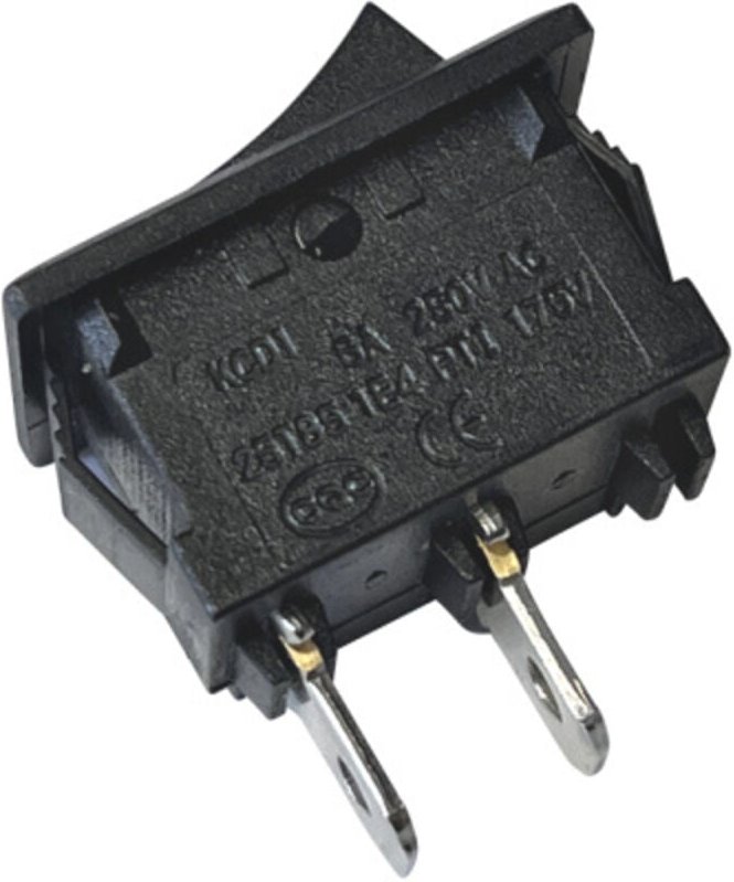 KCD1 Mini Wippschalter 250V 6A ac 2Pin Ein-/Aus Schalter