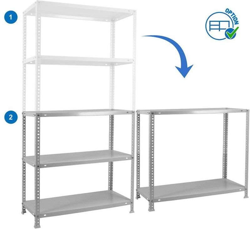 Simonrack Comfort Mini 5/400 Regal grau