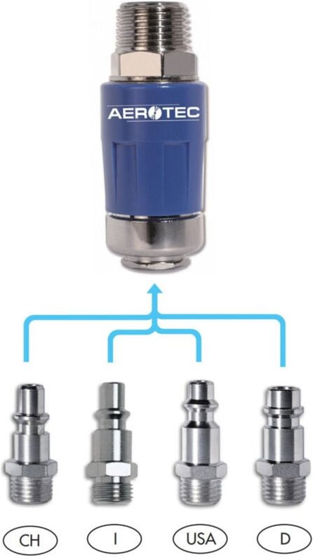 2005305 Druckluft-Sicherheitskupplung 1 St. - Aerotec