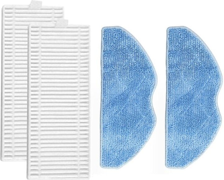 Staubsauger-Ersatzzubehör für 360 S8 Plus Kehrroboter, HEPA-Filterlappen