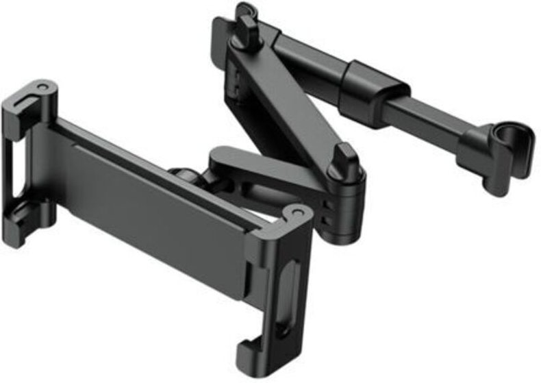 Handy- und Tablet-Halterung fürs Auto, universelle, ausziehbare und drehbare Kopfstützenhalterung, Handyhalterung für Lü...